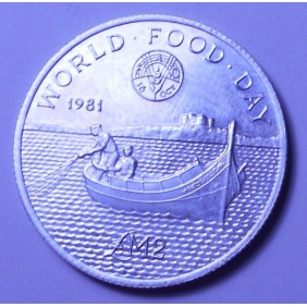 MALTA 2 Pounds 1981 World...