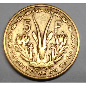 TOGO 5 francs 1956