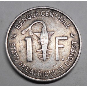 WEST AFRICAN STATES 1 Franc...