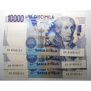 10.000 Lire Volta Lettera K...