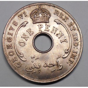 BRITISH WEST AFRICA 1 Penny...