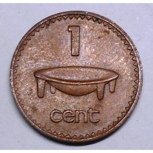FIJI 1 Cent 1986