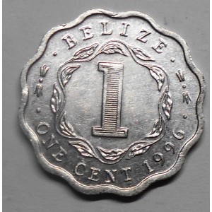 BELIZE 1 Cent 1996