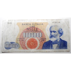 1000 Lire VERDI 14.01.1964