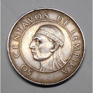 HONDURAS 50 Centavos 1990