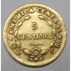 COSTA RICA 5 Centimos 1947