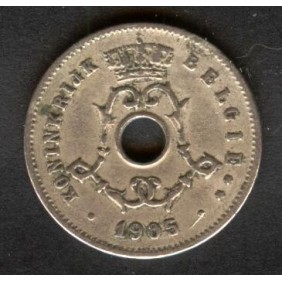 BELGIUM 5 Centimes 1905 Belgie