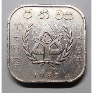 SRI LANKA 10 Rupees 1987...