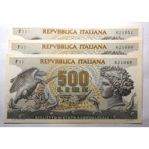 500 Lire ARETUSA 1966 FDS...