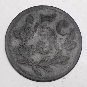 ALGERIA 5 Centimes 1917...
