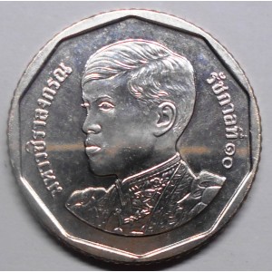 THAILAND 5 Baht 2018 (BE 2561)