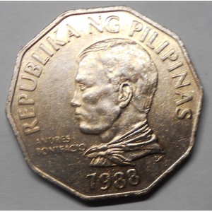 PHILIPPINES 2 Piso 1988