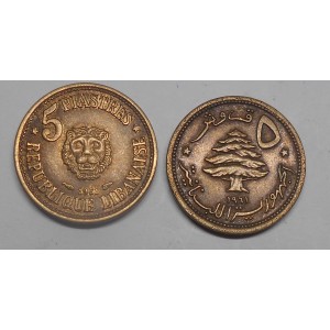 LEBANON 5 Piastres 1961