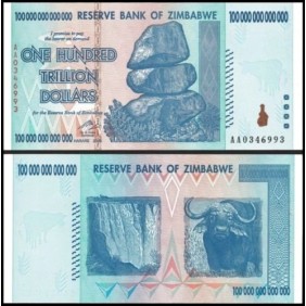 ZIMBABWE 100 Trillion...