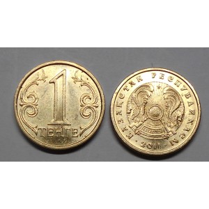 KAZAKHSTAN 1 Tenge 2011