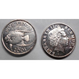 BERMUDA 5 Cents 2001