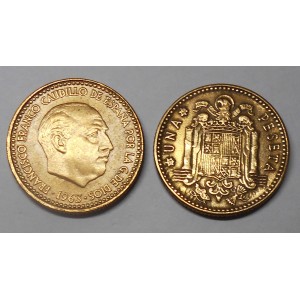 SPAIN 1 Peseta 1963 (66)