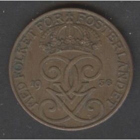 SWEDEN 5 Ore 1936