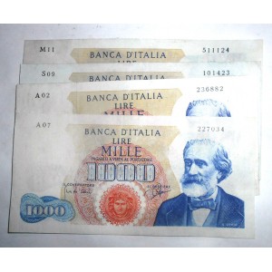 1000 Lire VERDI 1962