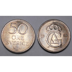SWEDEN 50 Ore 1968