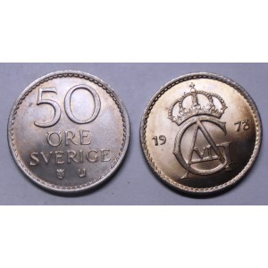 SWEDEN 50 Ore 1973