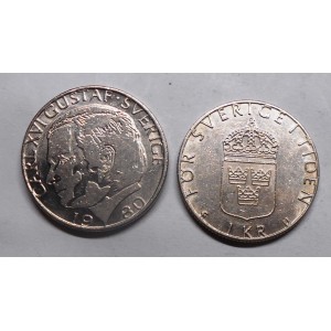 SWEDEN 1 Krona 1980