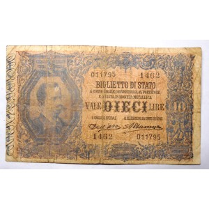 10 Lire Vittorio Emanuele...