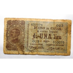 1 Lira 18.08.1914