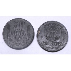SERBIA 50 Para 1942
