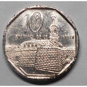 CUBA 10 Centavos 2008