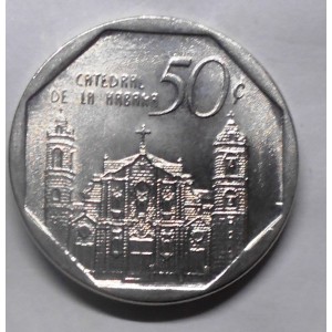 CUBA 50 Centavos 2017...