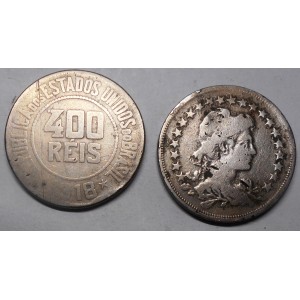 BRAZIL 400 Reis 1918