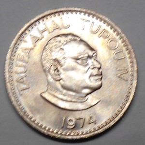 TONGA 5 Seniti 1974