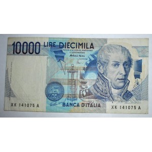 10.000 Lire Volta Serie...