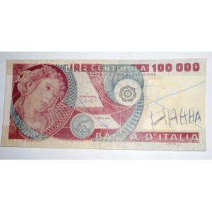 100.000 Lire Botticelli 1978