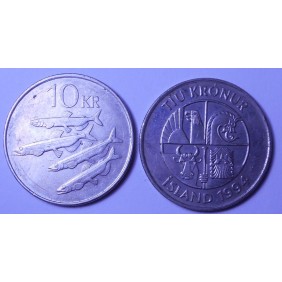 ICELAND 10 Kronur 1994