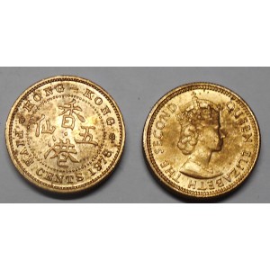HONG KONG 5 Cents 1978