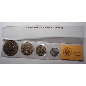 ICELAND Set coin 1976
