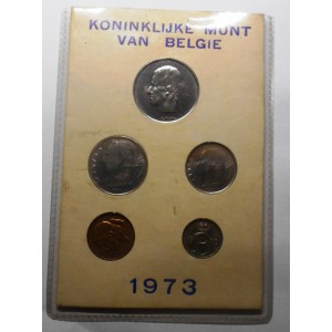 BELGIUM Set coin 1973 Belgie