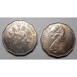 AUSTRALIA 50 Cents 1982 XII...