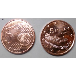 GREECE 5 Euro Cent 2025