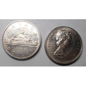 CANADA 1 Dollar 1969
