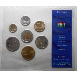 HUNGARY Set coins 1995/2003