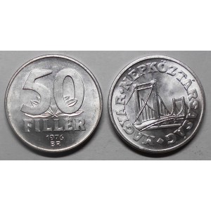 HUNGARY 50 Filler 1976