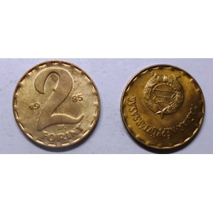 HUNGARY 2 Forint 1985