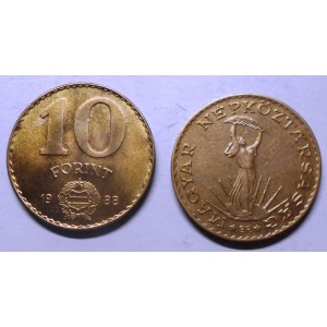 HUNGARY 10 Forint 1988