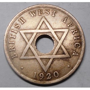 BRITISH WEST AFRICA 1 Penny...