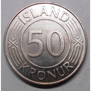 ICELAND 50 Kronur 1977...