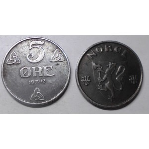 NORWAY 5 Ore 1942