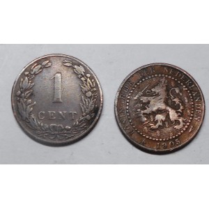 NETHERLANDS 1 Cent 1905